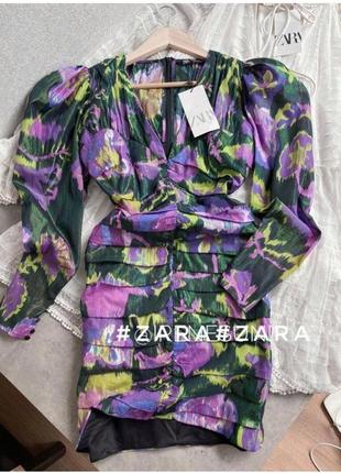 Zara, нове, плаття, сукня, обʼємні рукави
