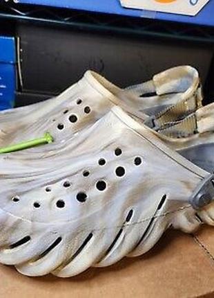 Crocs echo marbled clog, 100% оригінал