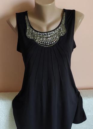 Як нова!класна модна довга футболка р. m/l.