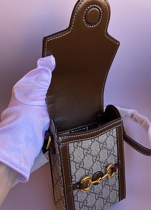 Сумка для мобильного телефона в стиле gucci