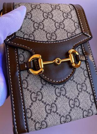Сумка для мобильного телефона в стиле gucci
