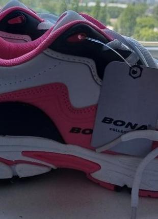 Bona женские кроссовки розовые кроссовки белые кроссовки бона 38 размер 39 размер женские демисезонные кроссовки