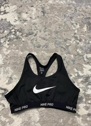 Спортивний жіночий женский  кроп топ топік для бігу для спорту найк nike1 фото