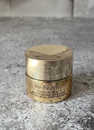 Estée lauder - re-nutriv ultimate lift regenerating youth eye creme - регенерирующий крем для зоны вокруг глаз, 7 ml