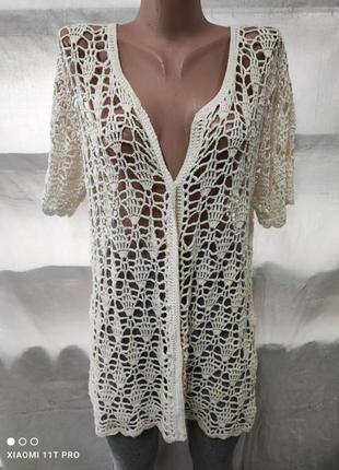 Накидка кардиган кофта