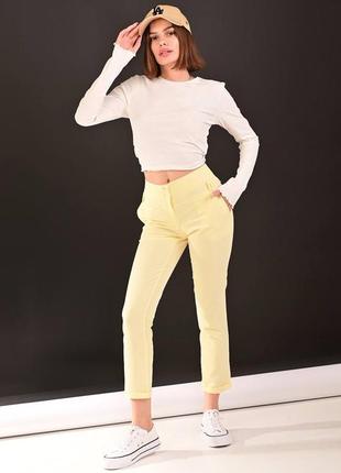 Бриджи женские в желтом цвете 46рр