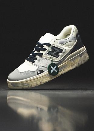 Нью беленс кроссовки кожаные new balance 550