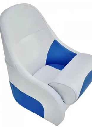 Кресло aqual flip up с крепежной пластиной серо-синее 13126