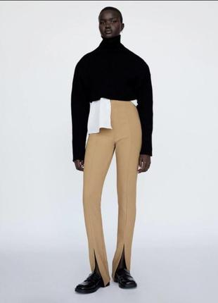 Лосины с разрезами zara