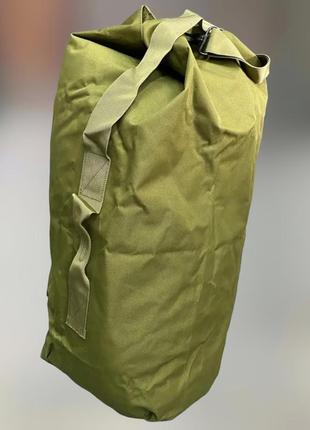 Баул армейский 110 л, оксфорд 600d, с плечевым шлейфом, цвет олива, yakeda tl-959, армейский вещмешок