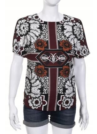 Красивая блуза marks & spencer autograph цветы этикетка