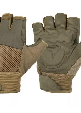 Перчатки helikon half finger mk2 gloves olive s
