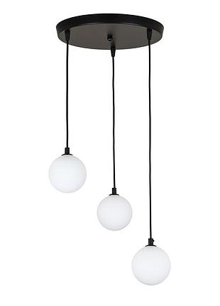 Люстра подвесная 761p100f-3 bk+wh (300)