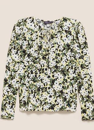 Брендова блуза топ marks&amp;spencer collection батал віскоза етикетка