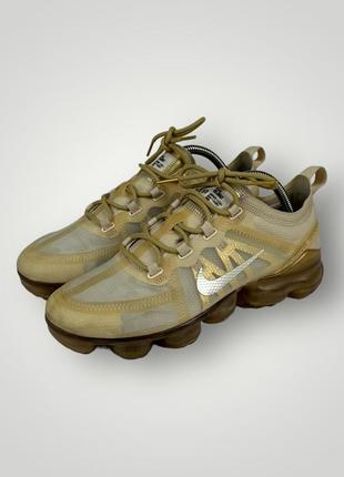 Кроссовки nike vapormax 2019 gold yellow ar6632-101 женские 39