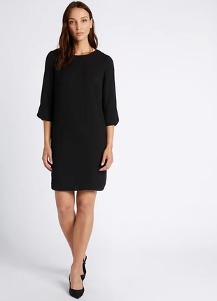 Базова сукня прямого крою, black dress m&s collection