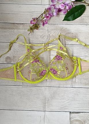 Прозорий бюстгальтер з портупеєм