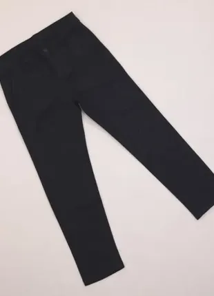 Стильні штани в школу для хлопчика темно-сірий з чорним ada туреччина 7020-070