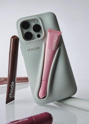 Чохол для телефона iphone 14 pro max lip case rhode skin by hailey bieber