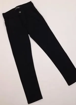 Стильные брюки для мальчика черные,однотонные altun турция 2544-070