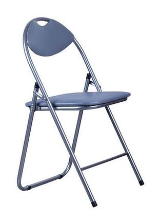 Стул раскладной джокер алюм пвх серый амф