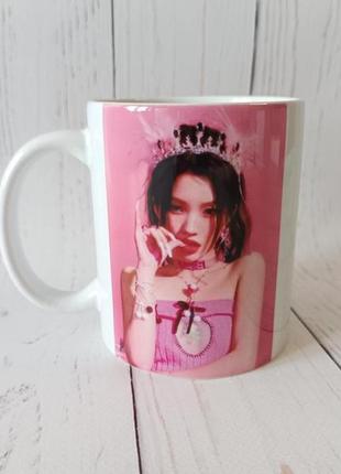 Чашка  (g)i-dle, джи айдл k-pop