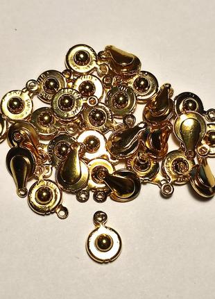 Застібка "кнопка" (gold) 9 мм