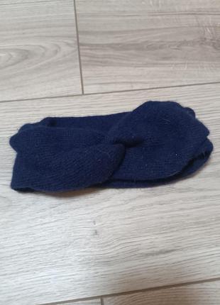 Теплая детская повязка на голову