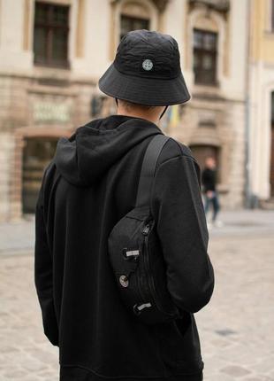 Нейлонова бананка stone island9 фото