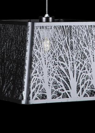 Люстра подвесная, лес