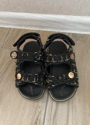 Твідові босоніжки 26,5