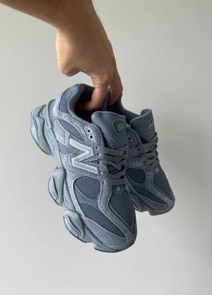 Жіночі кросівки в стилі new balance 9060 artic/grey blue.