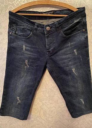 Джинсовые шорты philipp plein