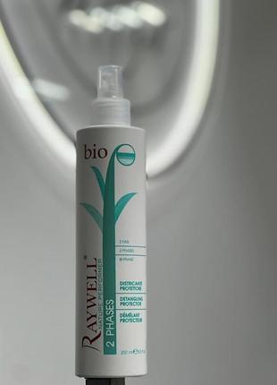 Двофазний спрей raywell bio nature 2 phases для полегшення розчісування волосся 250 мл