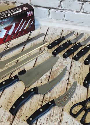 Набір ножів для кухні mibacle blade (13 шт.) ff