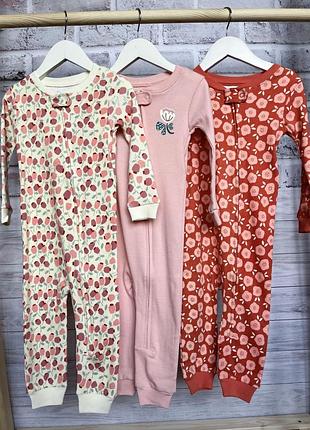 Набір ромперів amazon essentials на блискавці 92 см