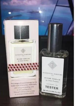 Парфуми унісекс divine vanille essential parfums 60 ml. (дин ванил ессеншил парфумс парфуми унісекс).