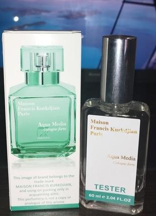 Aqua media cologne forte духи унісекс 60 мл .(аква медиа кологен форте)-60 мл).