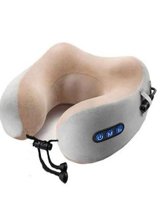 Массажер-подушка u-shaped pillow massage с 3 функциями