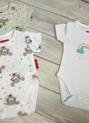 Набор боди cool club c коротким рукавом, 56 см