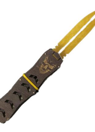 Деревянный сувенирный нож «выкидуха» стрела st-black ammunation