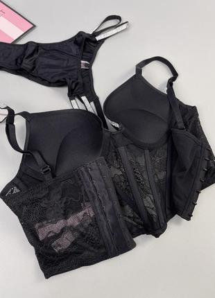 Корсет victoria's secret балконетт бюстьє вікторія сікрет very sexy