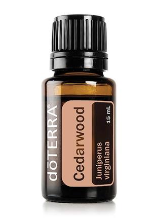 Cedarwood oil | ефірна олія кедрового дерева, 15 мл