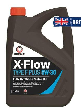 Моторна олива comma xflow type fplus 5w-30 4 літри