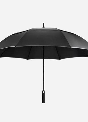 Зонт xiaomi ninetygo double-layer windproof golf automatic umbrella (6941413217156) черная