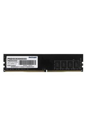 Оперативная память ddr4 patriot sl 32gb 3200mhz cl22 dimm psd432g32002