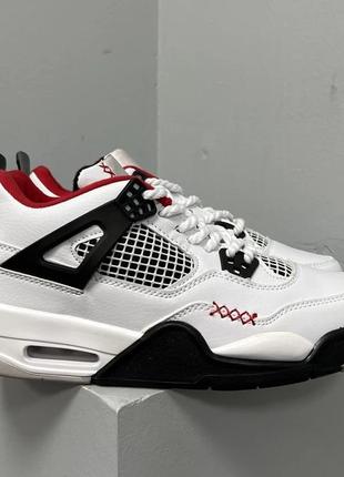 Jordan 4 chunky lace ‘white black’ 36