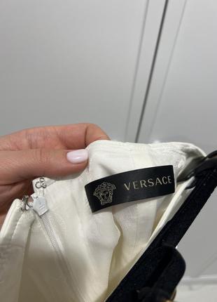 Versace оригінал італія біла юбка олівець3 фото