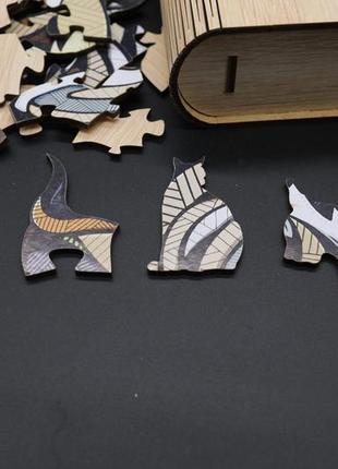 Пазлы из фанеры.