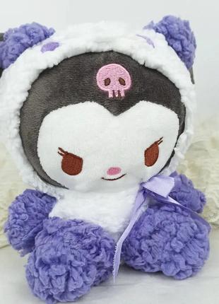 М'яка іграшка kuromi sanrio, 25 см куромі, санріо1 фото